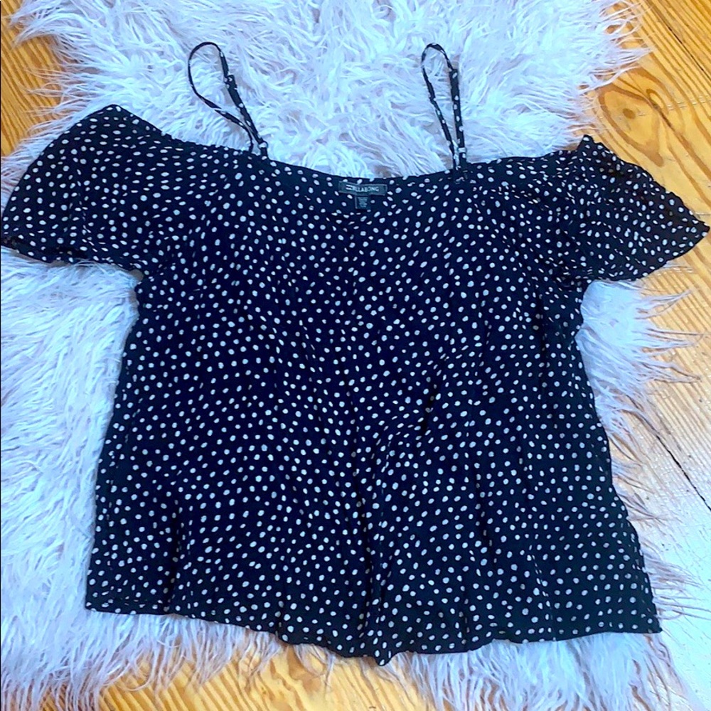 Billabong Beach Off Shoulder Blouse